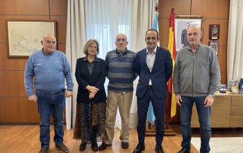 Armando Lema, Julia Díaz, Xabier Dongil, Francisco Barea y Gregorio Bermejo