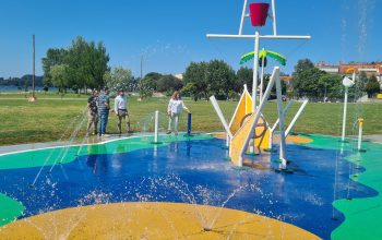 Inauguración parque de auga