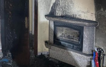 Incendio vivenda Sedes