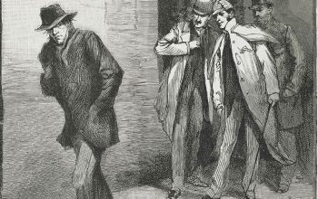 Dibujo publicado el 13 de octubre de 1888 en el periódico 'Illustrated London News' haciendo referencia a Jack el Destripador (Foto: Wikipedia)