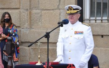 Juramento de toma de posesion almirante ferrol