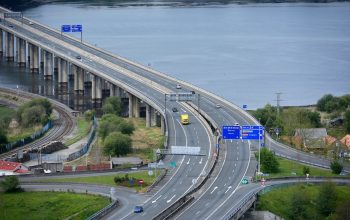 FERROL, 130419. AUTOPISTA AP9 FERROL