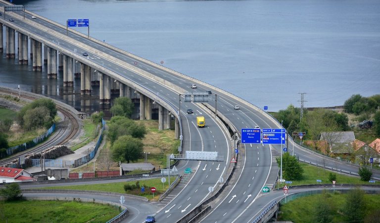 FERROL, 130419. AUTOPISTA AP9 FERROL