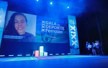 Miriam Casillas en videoconferencia en la Gala del Deporte