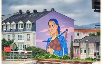 Nuevo Mural en Ortigueira