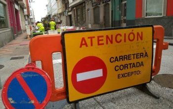 Obras calle Coruna
