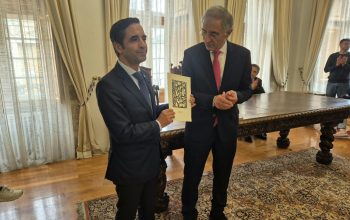 Imagen cedida del acto de conmemoración del hermanamiento Ferrol- Mondoñedo