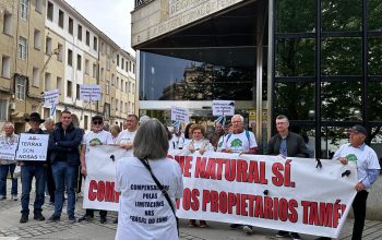 Protesta propietarios fragas euma psoe