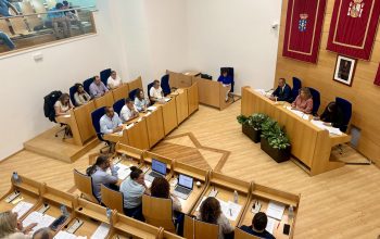 Imagen del pleno de Narón. Foto:cedida