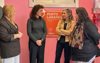 Martina Aneiros en el CEIP Cruceiro de Canido
