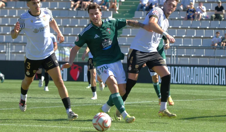 Racing contra el Barakaldo