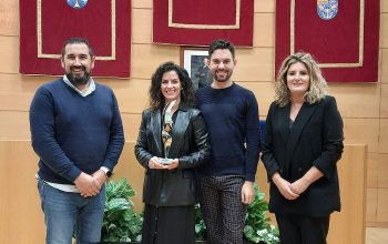 Recepción David López e Jessica García