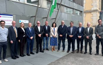Representantes de la UTS se reunieron en el Campus Industrial de la Universidad de A Coruña