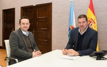 Reunión del alcalde de Mugardos y el conselleiro de Cultura
