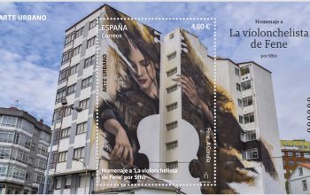 SELLO_Homenaje a la violonchelista de Fene