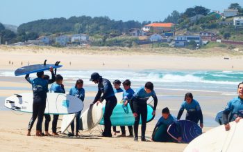 Bautismos de surf equiocio