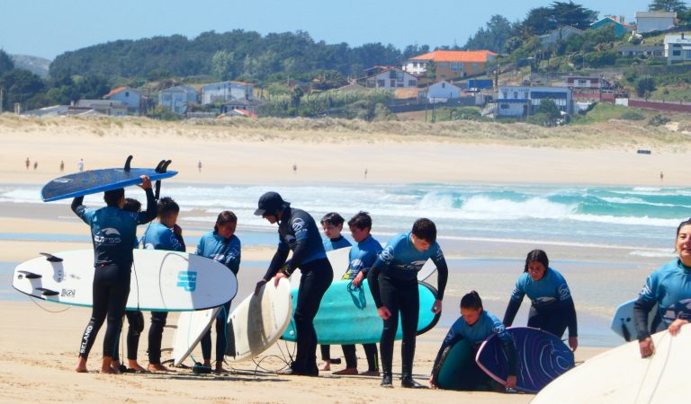 Bautismos de surf equiocio