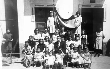 Serafín «cazolitos», imagen de una escuela de niñas en el rural