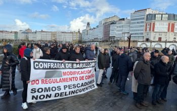 Huelga de pescadores esta mañana en A Coruña