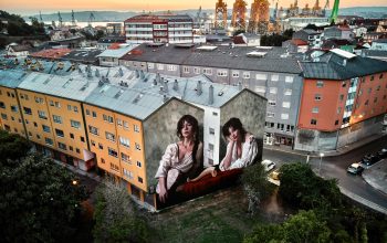 Mural de 'As Mouras' de Wedo Goás