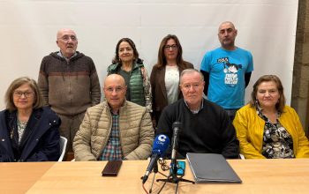 Miembros del Foro Cidadán polo Ferrocarril