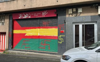 Actos vandálicos en el Centro Social Artabria