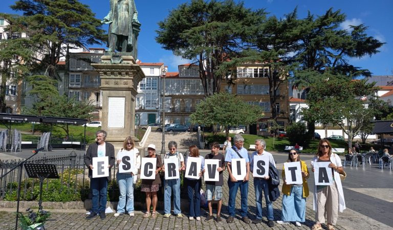 Imagen cedida por el colectivo Decolonial de Ferrol