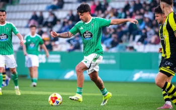 Foto de un partido anterior del Racing ( Fuente: web Racing Club Ferrol)