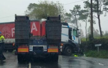 accidente camiones