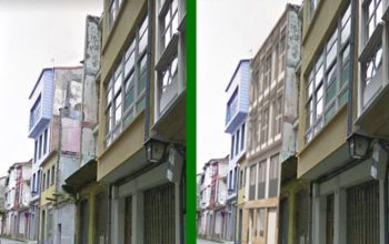 antes y despues edificio carmen curuxeiras 8