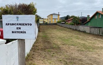 aparcamiento playa valdoviño