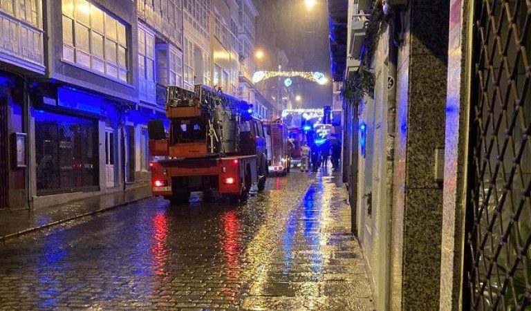 bomberos calle maria