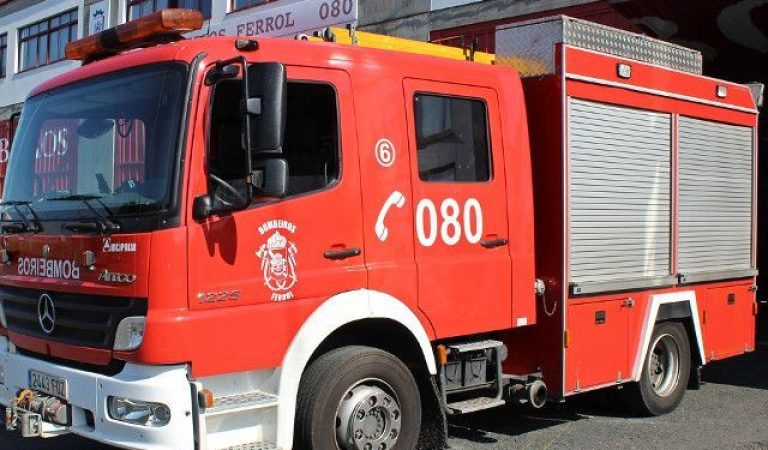 bomberos ferrol camion