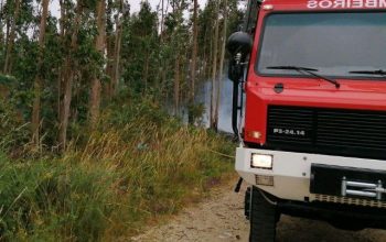 bomberos incendio a bailadora