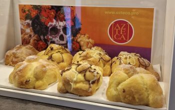 Pan de muerto en Cafetea