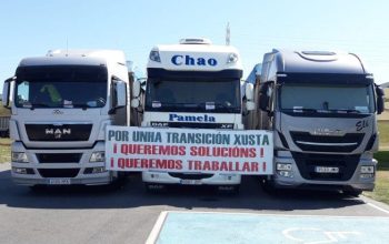 camiones as pontes protesta