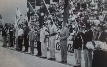 ceremonia inaugural la malata mundobasket 86