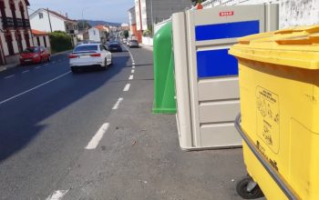 contendedores en Avda. Alxeciras
