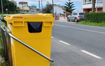 contenedores en avda. Médico Cebreiro