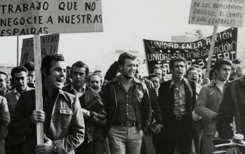 el entusiasmo - foto (13) - Julián Martín Cuesta_ Manifestación trabajadores de SEAT (1977)