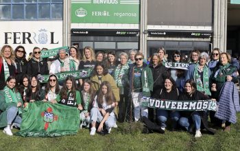 mujeres racinguistas peñas racing ferrol