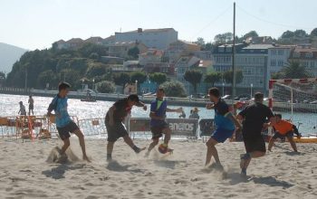 futbol playa cedeira