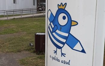 galiña azul