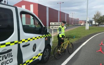 guardia civil ciclista as pias