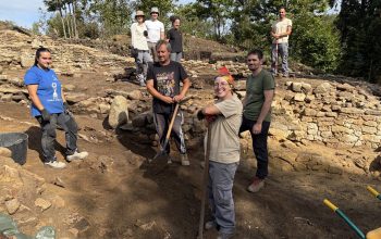 inician los trabajos de excavación en el castro de Esmelle. Foto:cedida