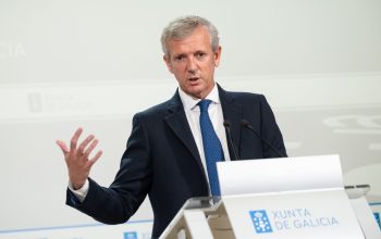 O presidente da Xunta na rolda de prensa posterior ao Consello