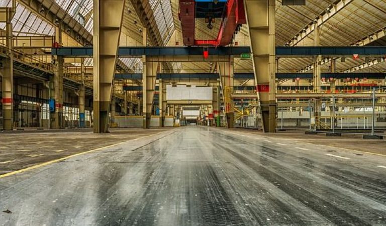 industria grua puente nave industrial