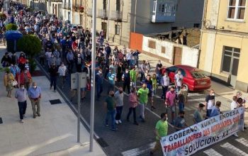 manifestacion as pontes