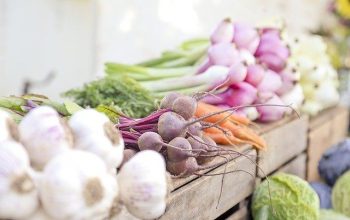 mercado, verduras