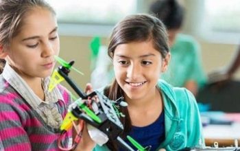 niños drones